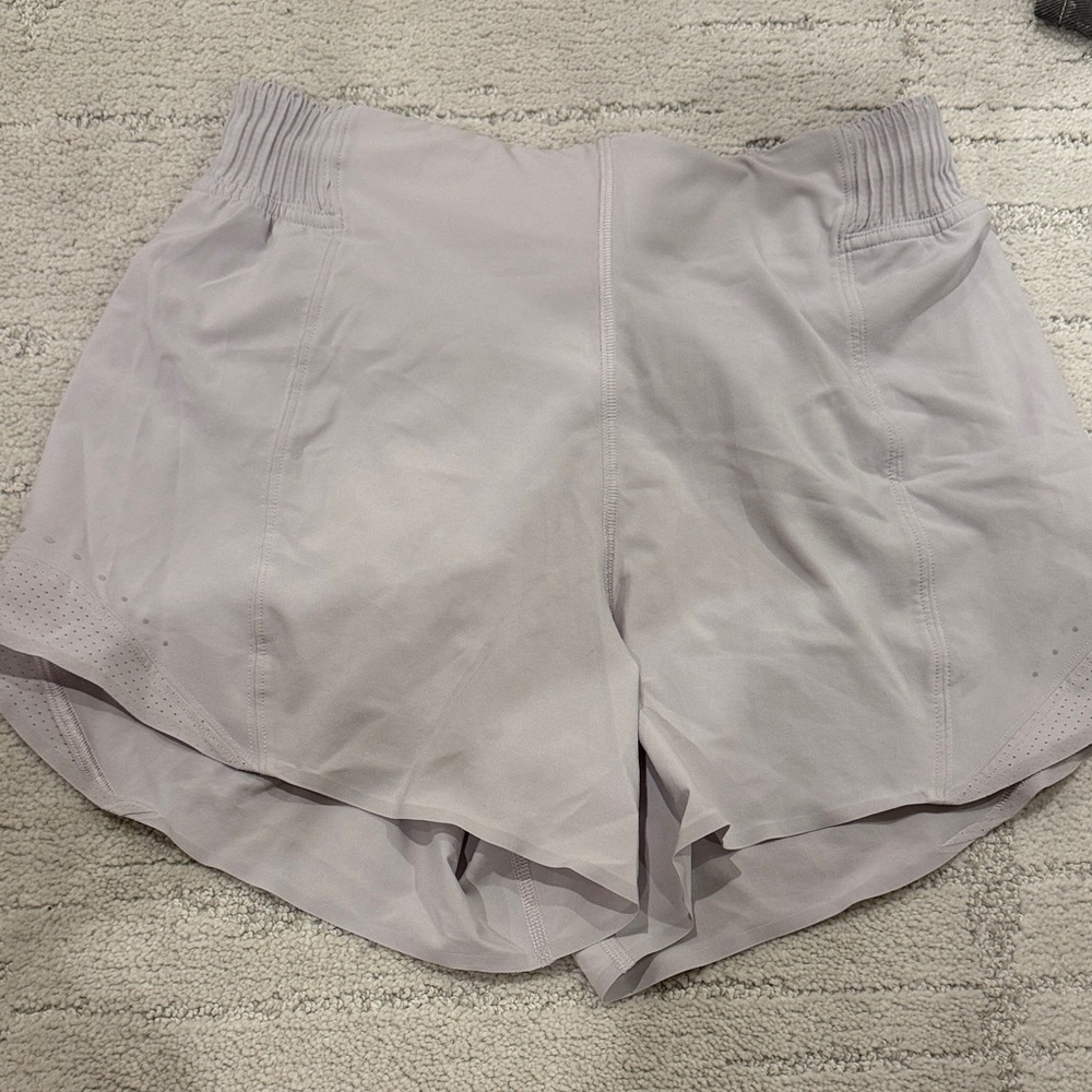 lululemon athletica Women's Light Gray Athletic Shorts